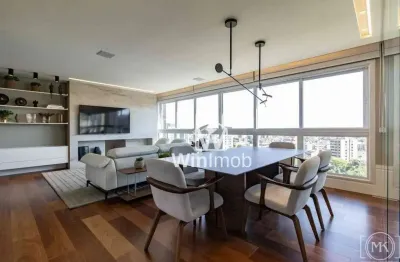 Apartamento com 3 dormitórios à venda, 126 m² por r$ 3.000.000,00 - petrópolis - porto alegre/rs