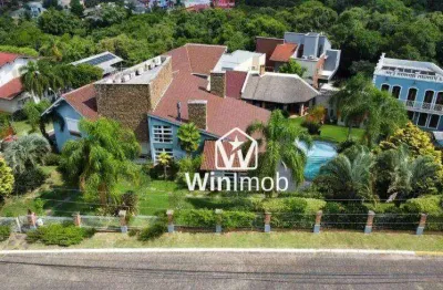 Casa à venda, 450 m² por r$ 3.850.000,00 - são lucas - viamão/rs