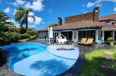 Casa com 5 dormitórios à venda, 450 m² por r$ 3.850.000,00 - são lucas - viamão/rs