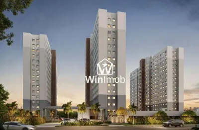 Apartamento com 2 dormitórios à venda, 43 m² por r$ 260.131,00 - santa maria goretti - porto alegre/rs