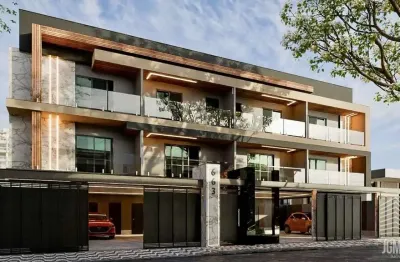 Casa geminada em condomínio com piscina, 2 dormitórios e 2 vagas, oportunidade!