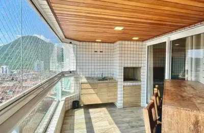 3 dormitórios varanda gourmet 2 vagas e lazer de clube mobiliado canto do forte