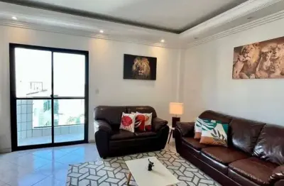 2 dorm, 2 (+1) vagas privativas mobiliada piscina churrasqueira vista pro mar