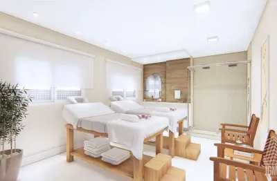 Apto 2 dormitórios alto padrão vista pro mar no campo da aviação lazer completo