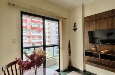 Apartamento mobiliado com elevador e garagem a 200m da praia pra mudar agora!