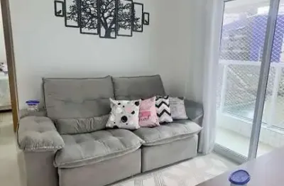 Apto mobiliado 2 quadras da praia pronto para morar com garagem e elevador