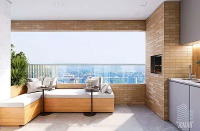 Apartamento moderno com varanda gourmet e lazer completo na cobertura