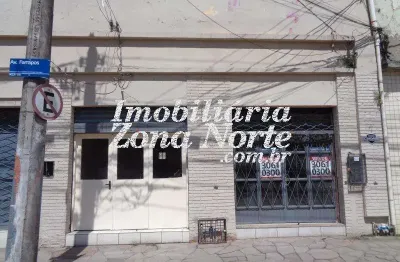 Prédio para alugar na avenida farrapos, 2385, são geraldo, porto alegre, 36 m2 por r$ 1.000