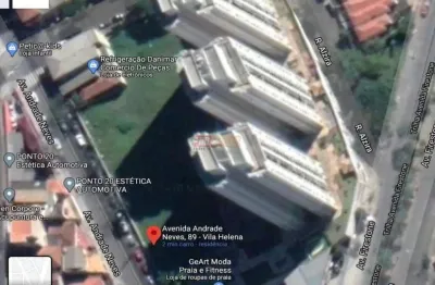 Terreno comercial para alugar na Avenida Andrade Neves, 167, Vila Helena, Santo André