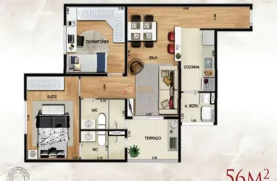 Apartamento com 2 quartos à venda na Rua Manoel Salgado, 433, Vila Caraguatá, São Paulo