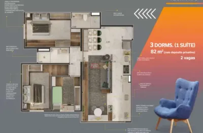Apartamento no bairro rudge ramos em são bernardo do campo