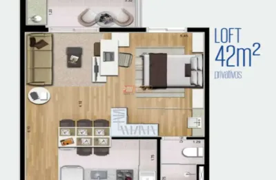 Loft no bairro jardim do mar em são bernardo do campo