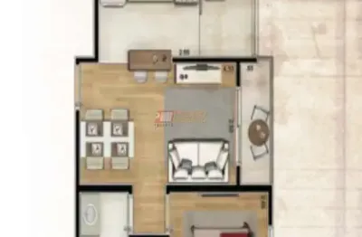Apartamento no bairro santa terezinha em santo andré