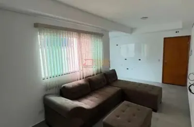 Cobertura com 2 quartos para alugar na Rua Rio Preto, 93, Vila Valparaíso, Santo André