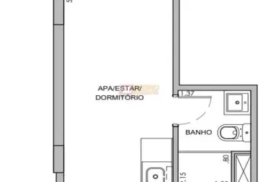 Kitnet / Stúdio à venda na Rua Tonelero, 1313, Vila Ipojuca, São Paulo