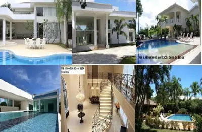 Casa em condomínio fechado com 3 quartos à venda na Avenida Santos Dumont, AA1, Encontro das Águas, Lauro de Freitas
