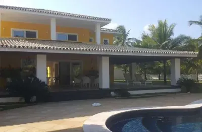 Venda casa frente mar decorada acesso a praia de busca vida grande salvador  camaçari  belissima