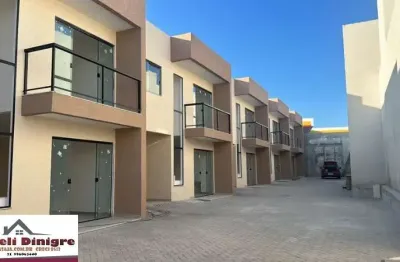 Casa em condominio 3 suítes na vila praiana lauro de freitas