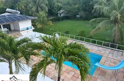 Casa a venda no encontro das aguas 4 suítes - estilo portuguesa