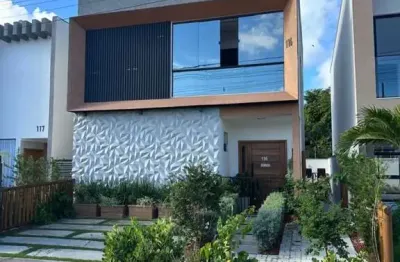 Casa em condomínio para venda em camaçari, vila de abrantes (abrantes), 4 dormitórios, 2 suítes, 4 banheiros, 2 vagas