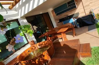 Casa em condomínio para venda em camaçari, centro, 3 dormitórios, 2 suítes, 3 banheiros, 1 vaga