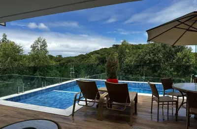 Casa em condomínio para locação em salvador, alphaville ii, 4 dormitórios, 3 suítes, 5 banheiros, 4 vagas