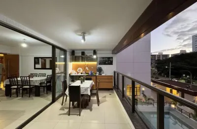 Apartamento para venda em salvador, alphaville i, 3 dormitórios, 3 suítes, 4 banheiros, 3 vagas