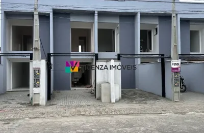 Sobrado geminado com 2 suítes,  á venda no bairro comasa - joinville - sc.