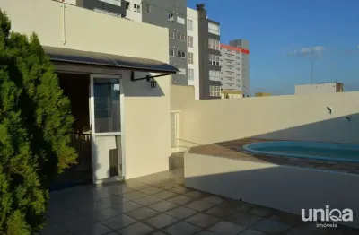 Cobertura 03 dormitorios para venda em Santa Maria com Escritório Piscina Lareir