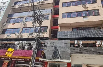 Sala comercial com 82m2 e garagem para venda no ed continente em santa maria per