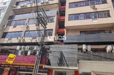 Sala comercial com 82m2 e garagem para venda no ed continente em santa maria per