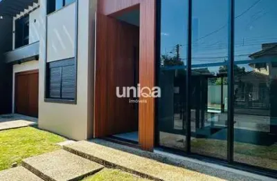 Casa nova para venda em camobi tipo sobrado alto padrão com 03 suítes + escritór