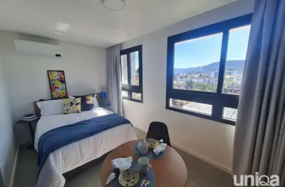 Apartamento tipo studio 100% mobiliado aluguel em camobi à 05 minutos da ufsm