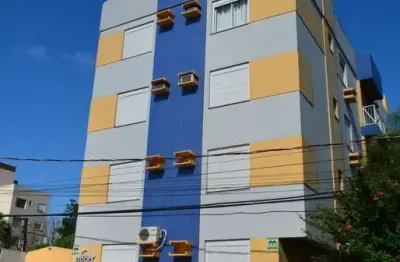 Apto 01 Dormitório 100% mobiliado com sacada e garagem no ed Libra próximo UFN