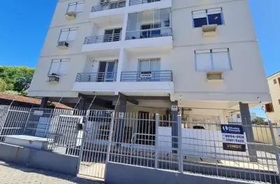 Apto 02 dormitórios de frente com sacada e garagem perto da ufsm e seduca