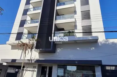 Apto 01 quarto novo para venda em camobi com sacada e churrasqueira ed esperanto