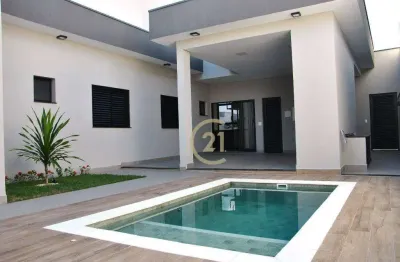 Casa com 3 dormitórios à venda, 185 m² por r$ 1.750.000,00 - jardim residencial dona lucilla - indaiatuba/sp