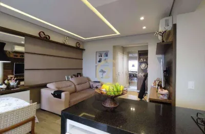 Apartamento com 2 dormitórios à venda, 82 m² por r$ 880.000,00 - condomínio sky towers home - indaiatuba/sp