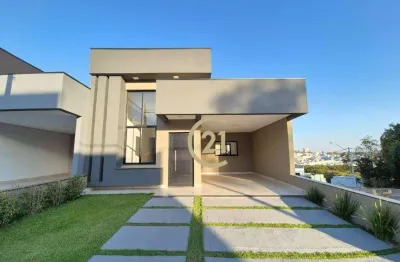 Casa com 3 dormitórios à venda, 134 m² por r$ 980.000,00 - loteamento park gran reserve - indaiatuba/sp