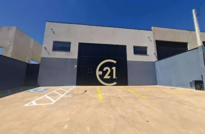 Galpão para alugar, 534 m² por r$ 13.162,00/mês - castelo branco - din - indaiatuba/sp