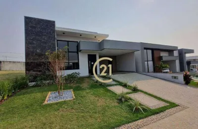 Casa com 3 dormitórios à venda, 190 m² por r$ 1.830.000,00 - jardim residencial dona maria josé - indaiatuba/sp
