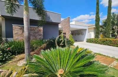 Casa com 4 dormitórios à venda, 214 m² por r$ 1.900.000,00 - jardim residencial dona lucilla - indaiatuba/sp