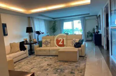 Apartamento com 3 dormitórios à venda, 198 m² por r$ 1.890.000,00 - vila sfeir - indaiatuba/sp