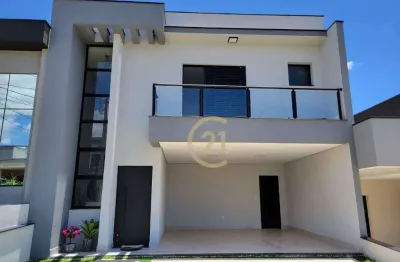 Casa com 3 dormitórios à venda, 156 m² por r$ 1.400.000,00 - loteamento park gran reserve - indaiatuba/sp