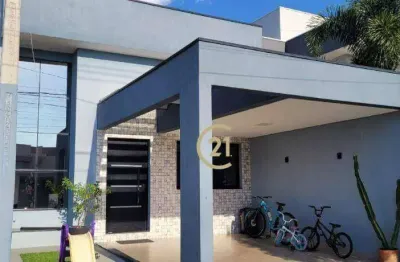 Casa com 3 dormitórios à venda, 120 m² por r$ 1.075.000,00 - condomínio residencial vila rica - indaiatuba/sp