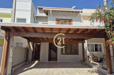 Casa sobrado para venda e locação no condomínio portal das acácias - parque residencial indaiás em indaiatuba/sp - ca3103