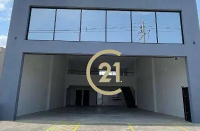 Galpão para alugar, 230 m² por r$ 8.800/mês - jardim residencial veneza - indaiatuba/sp