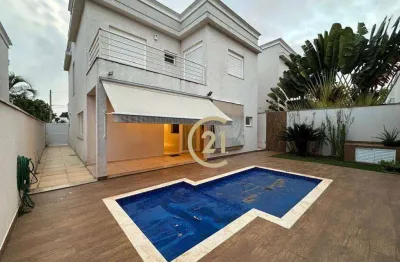 Casa sobrado para alugar no condomínio panorama residence - chácara belvedere em indaiatuba/sp - ca3002
