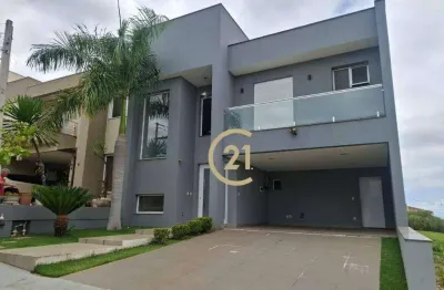 Casa sobrado para alugar no condomínio residencial terra nobre - jardim residencial terra nobre em indaiatuba/sp - ca3309