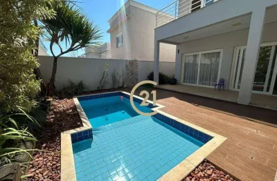 Casa mobiliada para alugar no condomínio panorama residence - chácara belvedere em indaiatuba/sp - ca3357